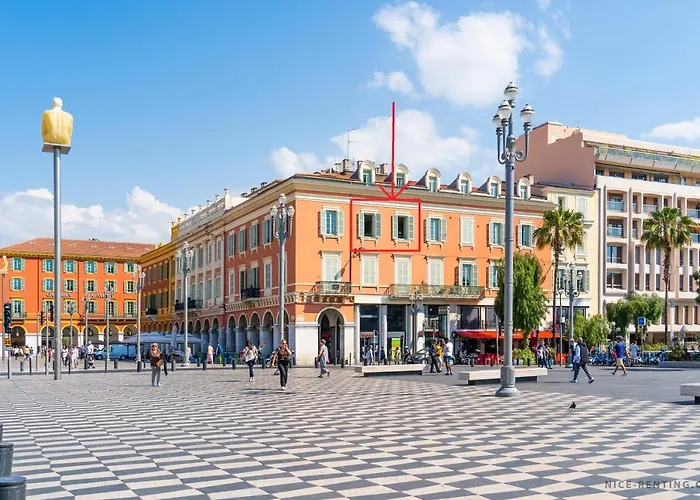 Apartment Renting - 13 Massena - Live A Dream Luxury Loft - Place Massena Nice